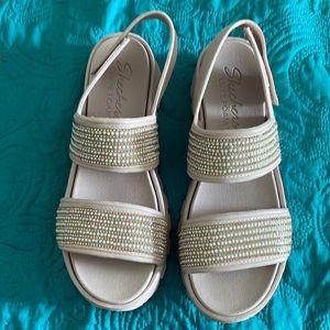 bead embelished skechers